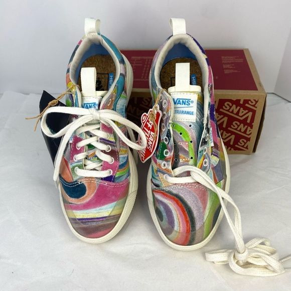 VANS UltraCush Ultrarange Chris Johanson Unisex MultiColor Swirl - Picture 3 of 13